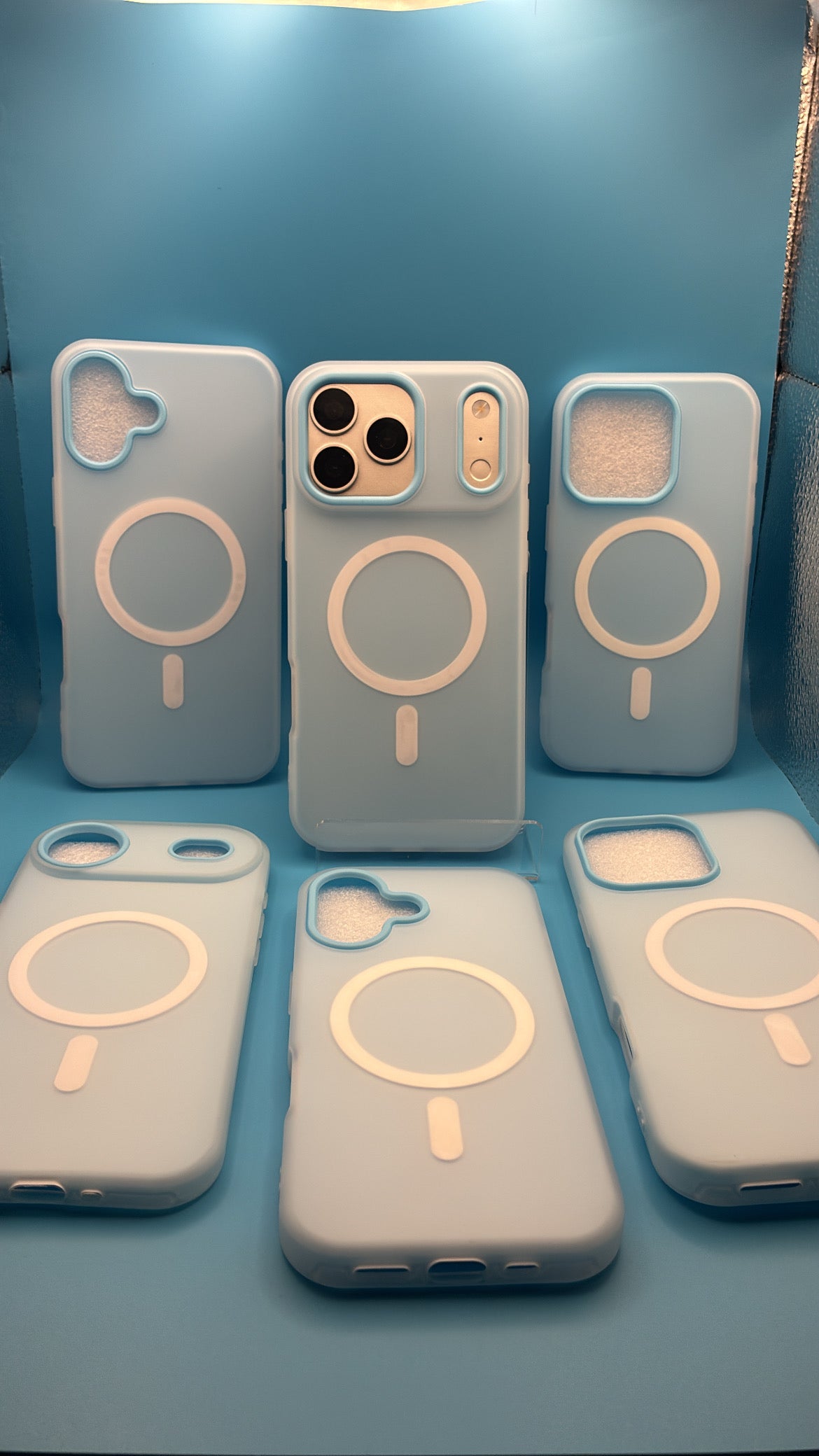 MagSafe Matte Case For iPhone 17 + 16 Models Frosted Shockproof Slim Cover